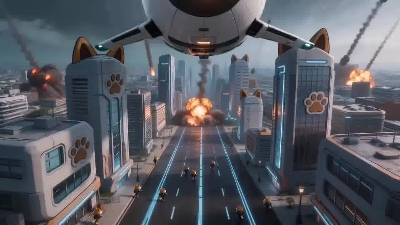 Bombardment background